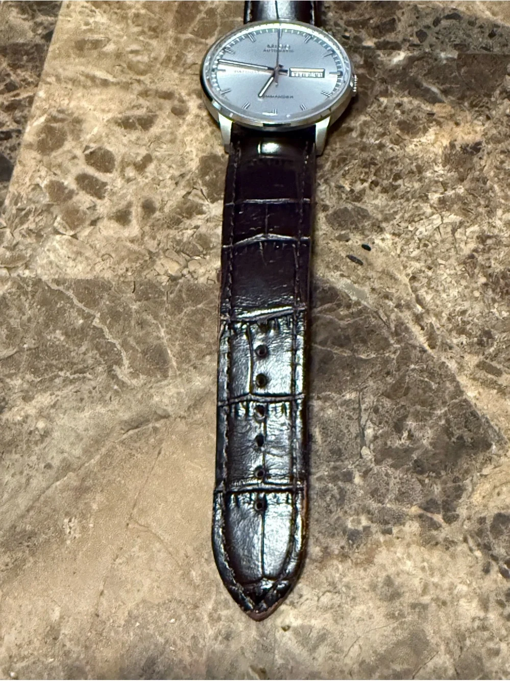 Mido Commander II 40mmAutomatic Swiss Silver Dial Men's Watch MO16.430.16.031.80
